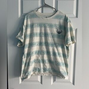 Disney Parks White and Blue Stitch T-Shirt